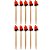 Pick Decorativo de Festa Junina - Fogueira - 9,5cm - 10 unidades - Rizzo - Imagem 1