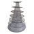 Torre Para Macarons 7 Andares (125 Macarons) San Felipo - Imagem 1