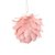 Bola de Natal Decorada - Rosa - 10cm - 1 unidade - Rizzo - Imagem 1
