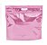 Sacola Metalizada com Zip P 32x40x5cm Rosa Velho - 01 unidade - Cromus - Rizzo Embalagens - Imagem 1