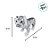 Tigre De Pelúcia Realista - 55cm - 1 unidade - Rizzo - Imagem 2