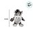 Girafa De Pelúcia Marrom e Branco - 20cm - 1 unidade - Rizzo - Imagem 2