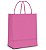 Sacola de Papel M 26x19,5x9,5cm - Rosa - Embalagem Econômica - 10 unidades - Cromus - Rizzo - Imagem 1
