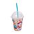 Copo Shake Patrulha Canina - Bege - 280ml - 1 unidade - Plasútil - Rizzo - Imagem 1