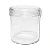 Potinho Acrílico Redondo Tampa Rosqueável - G - 200ml - 6,2cm x 7cm - 10 unidades - Rizzo - Imagem 1