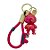 Chaveiro Coelho Metalizado - Rosa e Creme - 6cm - 1 unidade - Rizzo - Imagem 1