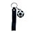 Chaveiro Bola de Futebol - Preto - 3cm - 1 unidade - Rizzo - Imagem 1