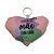 Chaveiro Almofada Coração - Minha Mãe é uma Rainha - 10,5x8,5cm - 1 unidade - Rizzo - Imagem 1