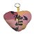 Chaveiro Almofada Coração - Mãe Amor Eterno - 10,5x8,5cm - 1 unidade - Rizzo - Imagem 1