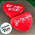 Chaveiro Almofada Coração - Eu Te Amo - 10,5x8,5cm - 1 unidade - Rizzo - Imagem 4