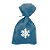 Saco para Surpresas de Natal - Floco de Neve - 13x25cm - 10 unidades - Rizzo - Imagem 1