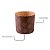 Forma Panetone 250g  - Marrom Decorada com Trevos - 10 unidades - Ecopack - Rizzo - Imagem 3