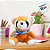 Panda De Pelúcia Com Cachecol - Laranja - 18cm - 1 unidade - Rizzo - Imagem 3