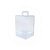 Caixa Transparente de Acetato Ref.Ovo 500g - 14,5x14,5x22 - 10 unidades - CAC - Rizzo - Imagem 1