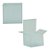 Caixa Transparente de Acetato Ref.M-00 - 4,5X4,5X3,5cm - 100 unidades - CAC - Rizzo - Imagem 1