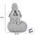 Escultura Buda em Poliresina - 24x35x17cm - 1 unidade - Rizzo - Imagem 2