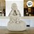 Escultura Buda em Poliresina - 24x35x17cm - 1 unidade - Rizzo - Imagem 3
