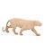 Escultura Leopardo de Poliresina - 38x11x6cm - 1 unidade - Rizzo - Imagem 1