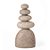 Escultura Pedra Empilhada de Poliresina - 12x25x8cm - 1 unidade - Rizzo - Imagem 1