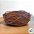 Bacia de Cerâmica com Cipo Rustico Marrom GG - 26x8,5cm - 1 unidade - Rizzo - Imagem 4