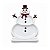 Bandeja Boneco De Neve Premium - Branco - 15x22cm - 1 unidade - Só Boleiras - Rizzo - Imagem 3