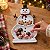 Bandeja Boneco De Neve Premium - Branco - 15x22cm - 1 unidade - Só Boleiras - Rizzo - Imagem 4
