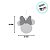 Enfeite Para Pendurar De Natal - Pingente Minnie Com Laço - 12cm - Disney Original - 1 unidade - Cromus - Rizzo - Imagem 2
