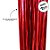 Chicote Metalizado Franja Carnaval 80cm - Vermelho - 1 unidade - Rizzo - Imagem 3