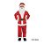 Fantasia Completa De Papai Noel De Natal Infantil - 12 a 14 Anos - 1 unidade - Rizzo - Imagem 1