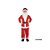 Fantasia Completa De Papai Noel De Natal Infantil - 3 a 6 Anos - 1 unidade - Rizzo - Imagem 1