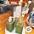 Frasco para Perfumaria de Vidro Heptagonal - Porto Verde Fosco - 230ml - 1 unidade - Rizzo - Imagem 4