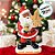 Enfeite De Natal Em Resina - Papai Noel Com Ginger - 22 cm - 1 unidade - Cromus - Rizzo - Imagem 3