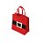 Bolsa De Natal De Juta - Cinto Noel - 20x20cm - 1 unidade - Cromus - Rizzo - Imagem 1