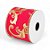 Fita Decorativa Aramada - Arabesco Vermelho e Ouro - 6,3x914cm   - 1 unidade - Cromus - Rizzo - Imagem 2