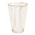 Copo Descartável Premium Glitter Ouro - 340ml - 4 unidades - Rizzo - Imagem 1