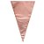 Cone Festa Rose Gold - 18x30cm  - 50 unidades - Cromus - Rizzo - Imagem 1