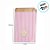 Saco para Presente - Rosa Listrado - 19,5cm - 50 unidades - Cromus - Rizzo - Imagem 2