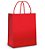 Sacola de Papel M 26x19,5x9,5cm - Vermelho Fosco - 10 unidades - Cromus - Rizzo - Imagem 1