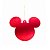 Enfeite Para Pendurar De Natal - Pingente Mickey Vermelho - 12cm - Disney Original - 1 unidade - Cromus - Rizzo - Imagem 1