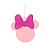 Enfeite Para Pendurar De Natal - Pingente Minnie Com Laço - 15cm - Disney Original - 1 unidade - Cromus - Rizzo - Imagem 1