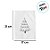 Kit Saco de Algodão Cru com Estampa Natal - Árvore de Natal - 17x21cm - 5 unidades - Rizzo - Imagem 2