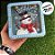 Lata De Metal De Natal Com Visor - Boneco De Neve - 15cm - 1 unidade - Art Lille - Rizzo - Imagem 3
