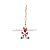 Enfeite Para Pendurar De Natal - Avião Noel - 13cm - 1 unidade - Cromus - Rizzo - Imagem 2