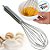 Batedor de Ovos Fuet Inox - 29cm - 1 unidade - Rizzo - Imagem 1