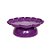 Bandeja  Flower Com Pé - 180mm - Roxo - 1 unidade - Só Boleiras - Rizzo - Imagem 1