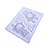 Forma Especial de Acetato Rena 3 Partes - Ref. 10204 - 1 unidade - BWB - Rizzo - Imagem 1