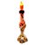 Castiçal de Halloween com Vela Led - Laranja - 18x6cm - 1 unidade - Rizzo - Rizzo - Imagem 2