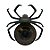 Porta Doces - Aranha - Preto - 23cm - 1 unidade - Rizzo - Imagem 1