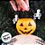 Mini Baldinho de Halloween com Alça - Abóbora Laranja - 5x6cm - 6 unidades - Rizzo - Imagem 6