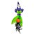 Enfeite de Halloween para Pendurar - Bruxa - 40x9cm - 1 unidade - Rizzo - Imagem 1